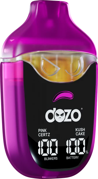 DOZO SWTCH, magenta device: Pink Certz and Kush Cake